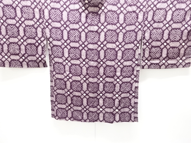 本総絞り　抽象模様羽織